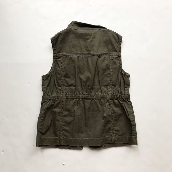 Crewcuts factory dark green light vest EUC 8Y - Picture 6 of 6